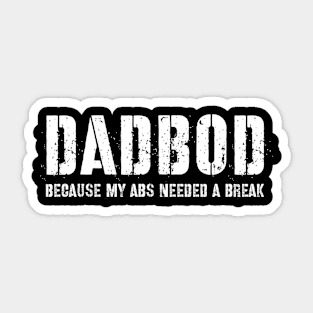 DAD BOD | DAD Sticker